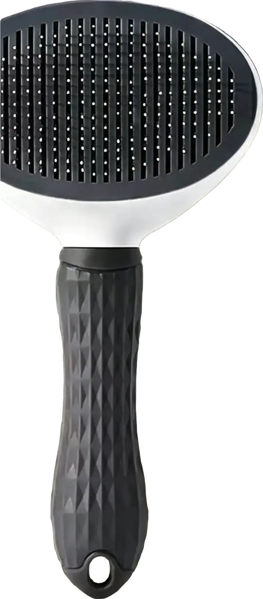 One Click Self-Clean Slicker Brush for Dogs & Cats Grooming